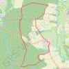 Trace GPS Pré de la Caille - Frais, itinéraire, parcours