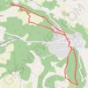 Trace GPS Luberon - Boucle de Pieroux et de Subarroques, itinéraire, parcours