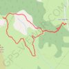Trace GPS Rando Petit circuit vers Turriers, itinéraire, parcours