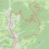Trace GPS Autour du Drachenfels, itinéraire, parcours