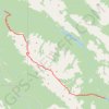 Trace GPS Skyline Trail - Maligne Lake, itinéraire, parcours