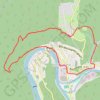 Trace GPS crepes de la Meuse à Monthermé, itinéraire, parcours