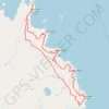Trace GPS East Coast Trail - Biscane Cove Trail, itinéraire, parcours