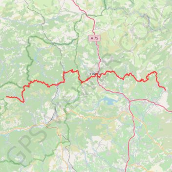Trace GPS GR653 Randonnée de Aniane à Castanet-le-Haut (Hérault), itinéraire, parcours