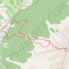 Trace GPS Le Mont Albergian, itinéraire, parcours