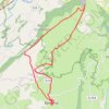 Trace GPS De la Montagne de Morèze à Badailhac, itinéraire, parcours