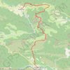 Trace GPS Sentier cathare caudies - bugarach, itinéraire, parcours