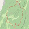 Trace GPS Le Pré de Cinq Sous - Montagne de Musan, itinéraire, parcours