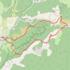 Trace GPS Beaufort sur Gervanne, itinéraire, parcours