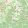 Trace GPS Circuit des deux Vallées par le Col de Saint-Léon, itinéraire, parcours