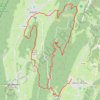 Trace GPS Pas de L'Ours par Lans-en-Vercors, itinéraire, parcours