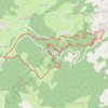 Trace GPS Des Gorges du désert aux sources de la Montouse, itinéraire, parcours