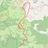 Trace GPS Cime du Diable via cime de Tuor et Mont Capelet Superieur, itinéraire, parcours