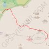 Trace GPS RandoPitons.re #1254 - Le Piton de la Fournaise depuis le Pas de Bellecombe (circuit 2018), itinéraire, parcours