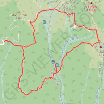 Trace GPS 🚶 Trace boucle de la Chute du Galion a l'Armistice, itinéraire, parcours
