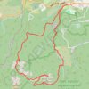 Trace GPS Mont Saint Martin (massif de l Esterel), itinéraire, parcours