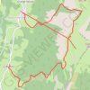 Trace GPS Ascension Mont Colombier, itinéraire, parcours