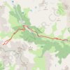 Trace GPS Nevache-Sommet Chatelard, itinéraire, parcours
