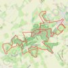 Trace GPS Kemmel 17 km de sentiers, itinéraire, parcours