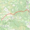 Trace GPS Randonnée de depuis Allenc à La Bastide-Puylaurent en Lozère, itinéraire, parcours