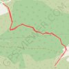 Trace GPS Mouton d'Anou, itinéraire, parcours