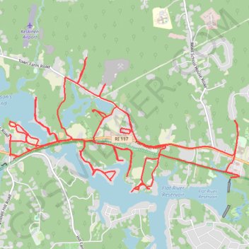 Trace GPS Coventry Running, itinéraire, parcours