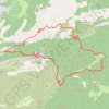 Trace GPS Pas de l'Aï - Glacière de Pivaut, itinéraire, parcours