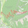 Trace GPS Fort du Saint-Eynard depuis le Col de Vence, itinéraire, parcours