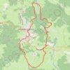 Trace GPS Le grand tour de Château-Chinon, itinéraire, parcours