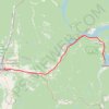 Trace GPS Kamloops - Salmon Arm, itinéraire, parcours