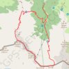 Trace GPS Pic du Port d'Orle, pic des Cingles, Mail de Bulard par les crêtes, itinéraire, parcours