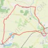 Trace GPS Sur la piste de Marcel Proust - Illiers-Combray, itinéraire, parcours