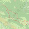 Trace GPS Le Casque de Lhéris - Asté, itinéraire, parcours