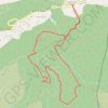 Trace GPS Grand Caunet - Télégraphe de Chappe, itinéraire, parcours