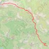 Trace GPS Tozal de Guara, itinéraire, parcours
