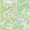 Trace GPS V2 - Clermont l'Herault - Lodève, itinéraire, parcours