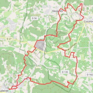 Trace GPS La Soupe aux Choux, itinéraire, parcours