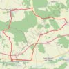 Trace GPS Circuit de Pâlis à Vulaines, itinéraire, parcours