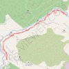 Trace GPS Route coupée des Gorges de Châteaudouble, itinéraire, parcours
