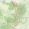 Trace GPS Circuit du Mont Monnet, itinéraire, parcours