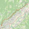Trace GPS trail grésivaudan, itinéraire, parcours