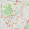 Trace GPS Antony - Sceaux - Bourg-la-Reine, itinéraire, parcours