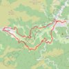 Trace GPS De Jaujac à La Touche, itinéraire, parcours