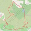 Trace GPS Montpeyroux-Barry-Castelas-maison des pos, itinéraire, parcours