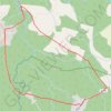 Trace GPS Moustey - Landes de Gascogne, itinéraire, parcours