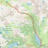Trace GPS Col de Barèges - d'Aygues Cluses au refuge de l'Oule, itinéraire, parcours