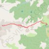 Trace GPS Cretes de la Serra del Roc Negre, itinéraire, parcours