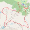 Trace GPS Lacs Palluel-Faravel-Fangeas, itinéraire, parcours