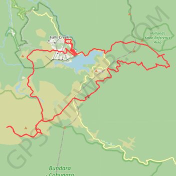 Trace GPS Tour of High Plains, itinéraire, parcours