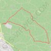 Trace GPS Balade en forêt d'Hossegor, itinéraire, parcours